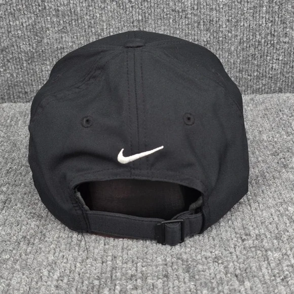 Disney Parks Hat Cap Mens Nike Strap Back Medium Large Black Mickey Dri Fit Golf - Picture 3 of 11